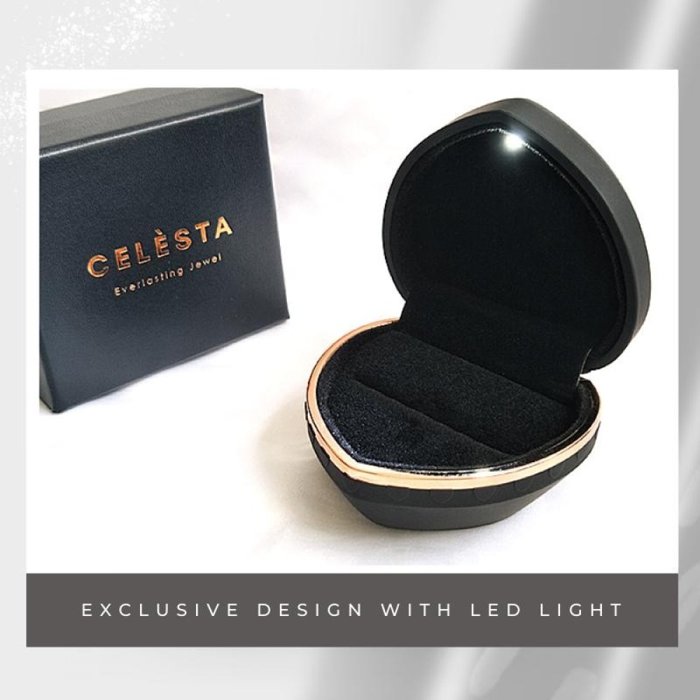 
                                                            Cincin 1 Carat Berlian Molssanlte 925 Silver