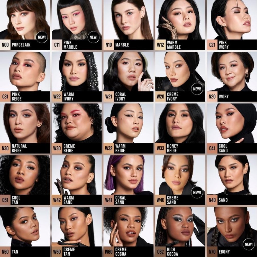 NEW! MAKE OVER Hydrastay Prismatic Glass Cushion - Glow Cushion Plumpy Tahan Cuaca Panas Lembab Anti Crack Smudgeproof Tidak Cakey Tidak Crease High Coverage Tahan Banting Radiant Foundation Compact Makeup - C11 Pink Marble