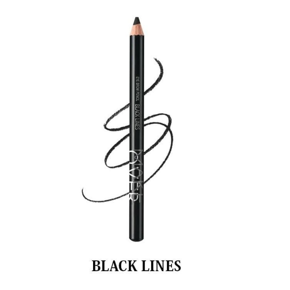MAKE OVER Eye Brow Pencil | Eyebrow Pensil Alis - BLACK LINES