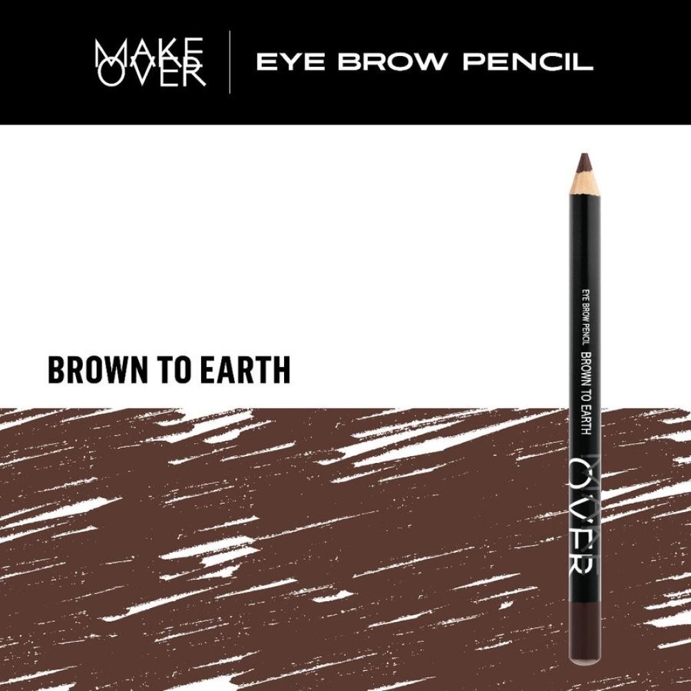 MAKE OVER Eye Brow Pencil | Eyebrow Pensil Alis - BLACK LINES